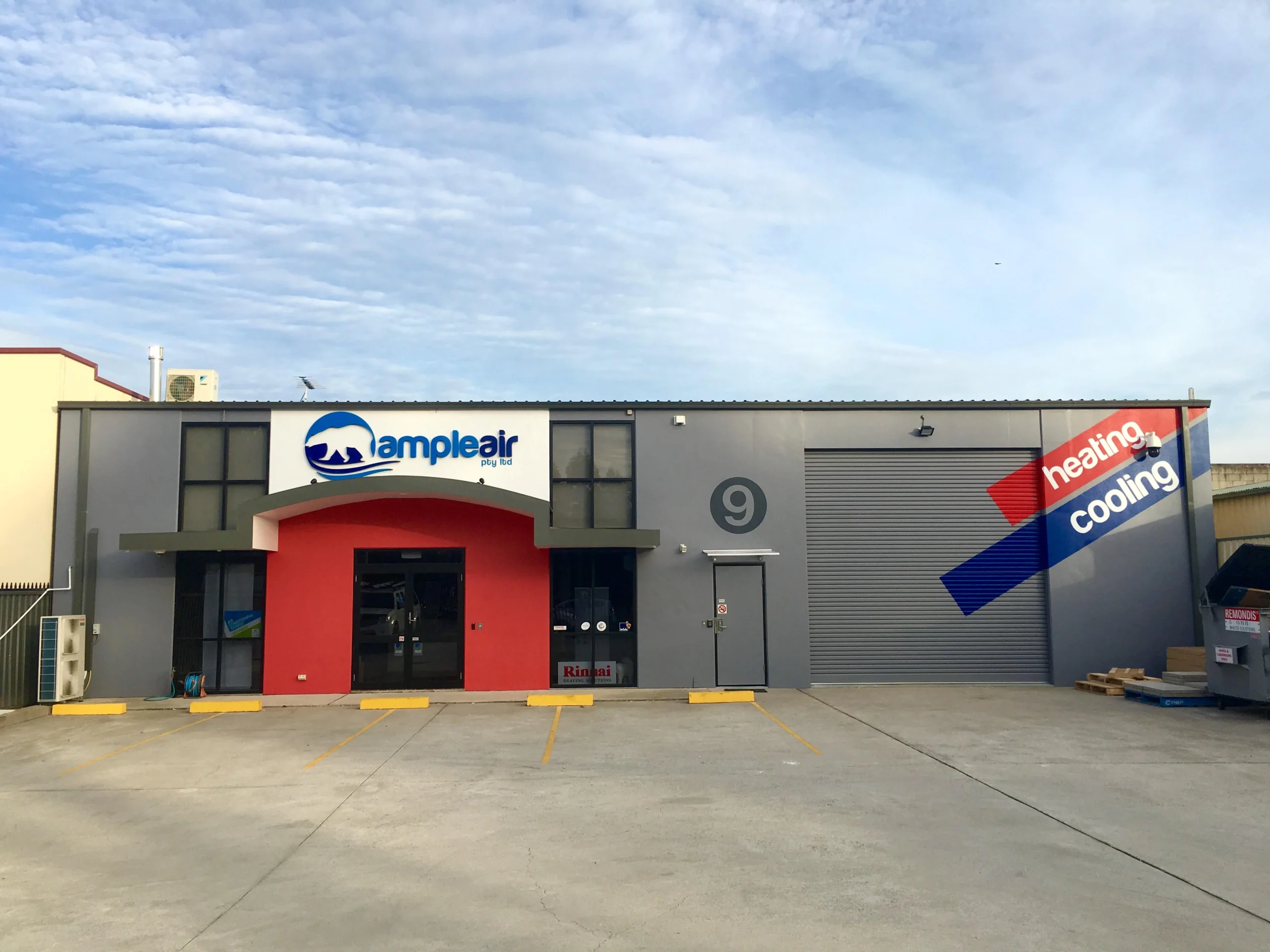Ample Air showroom in Emu Plains