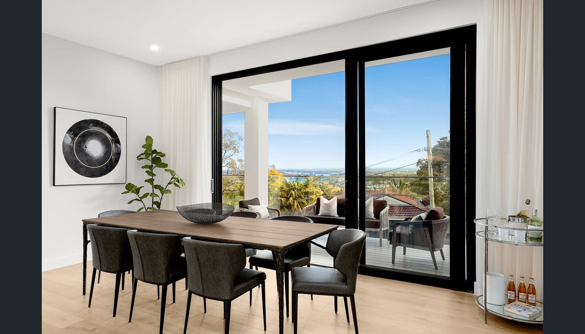 Living space at the Greenwich project