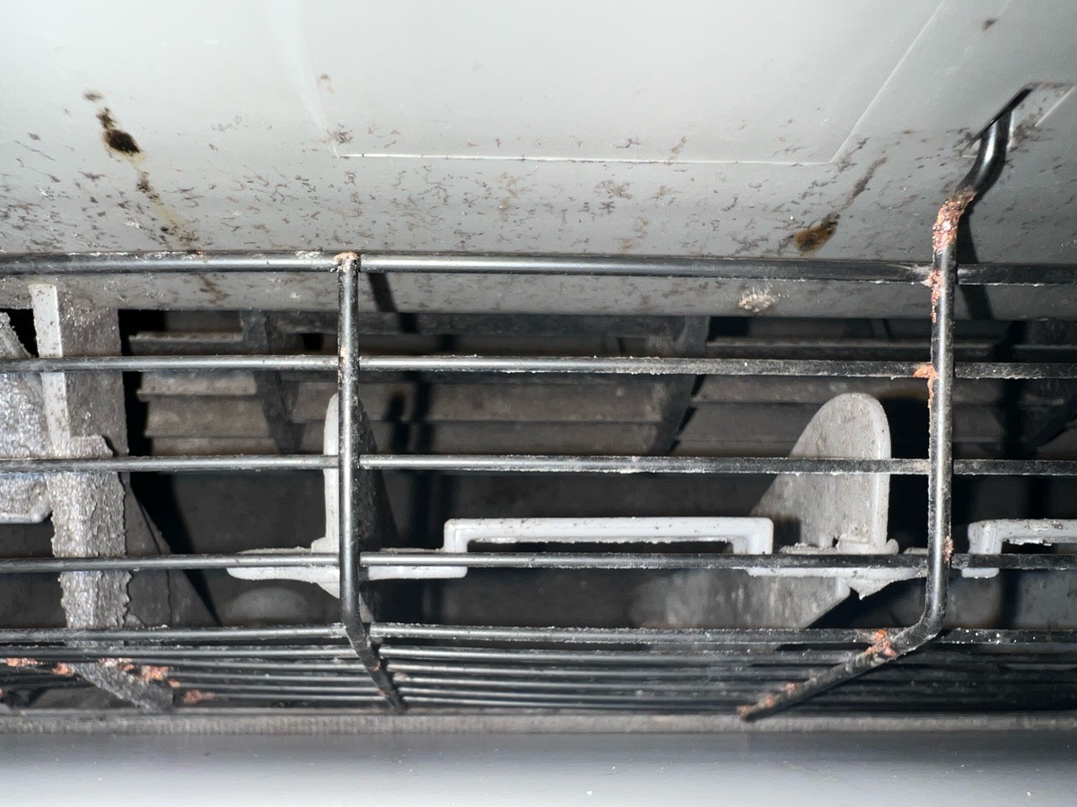 Ample Air Dirty A/C Before