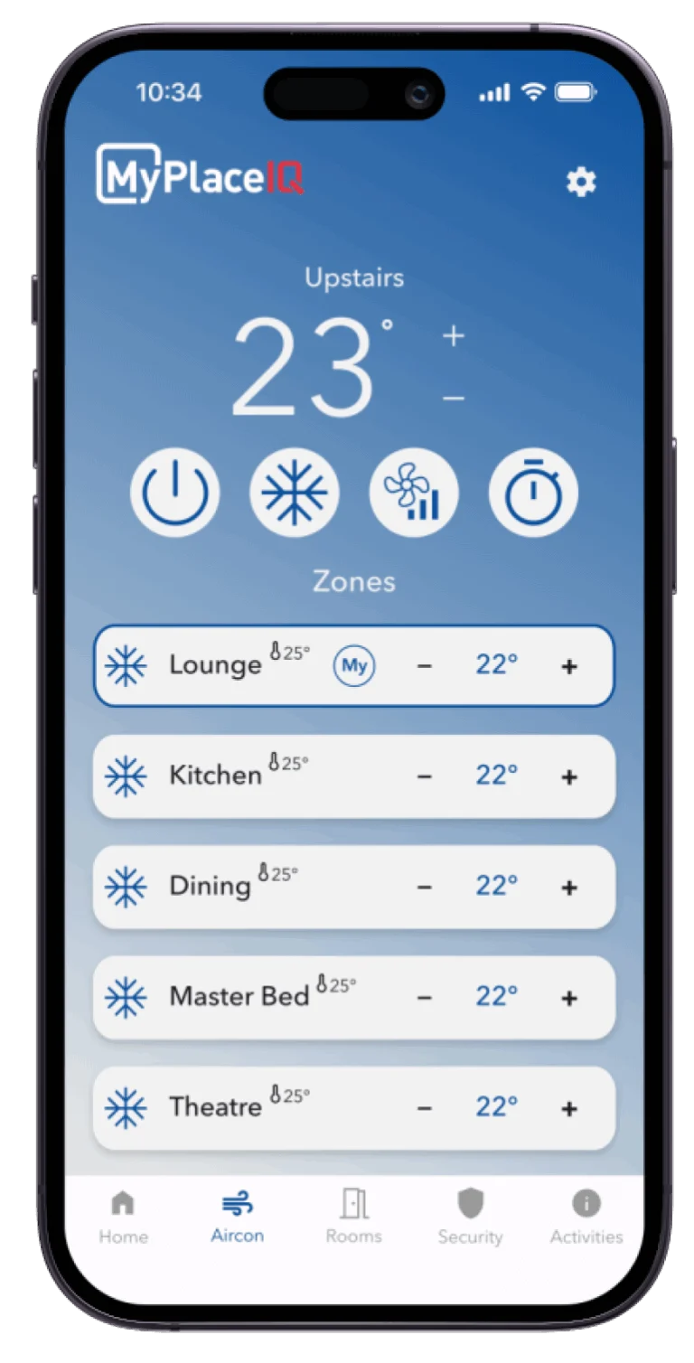 MyPlace IQ app on iPhone