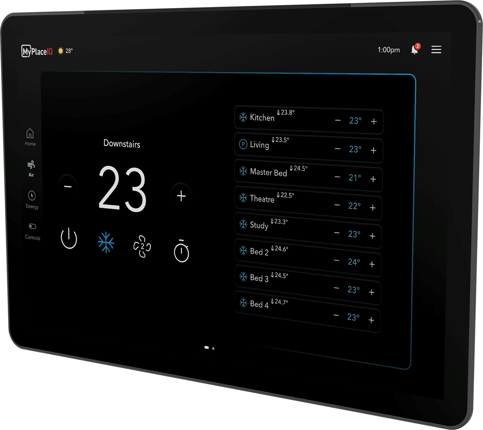 MyPlace IQ 11-inch colour touchscreen hub