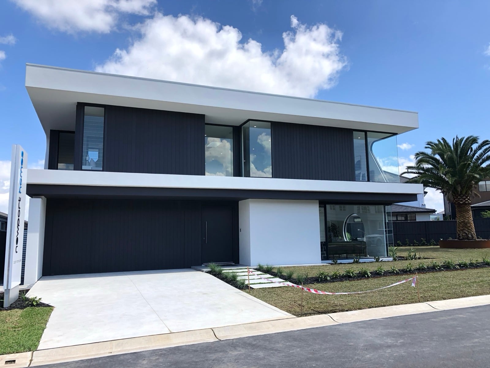 New build home with concealed ducted air conditioning, Sydney