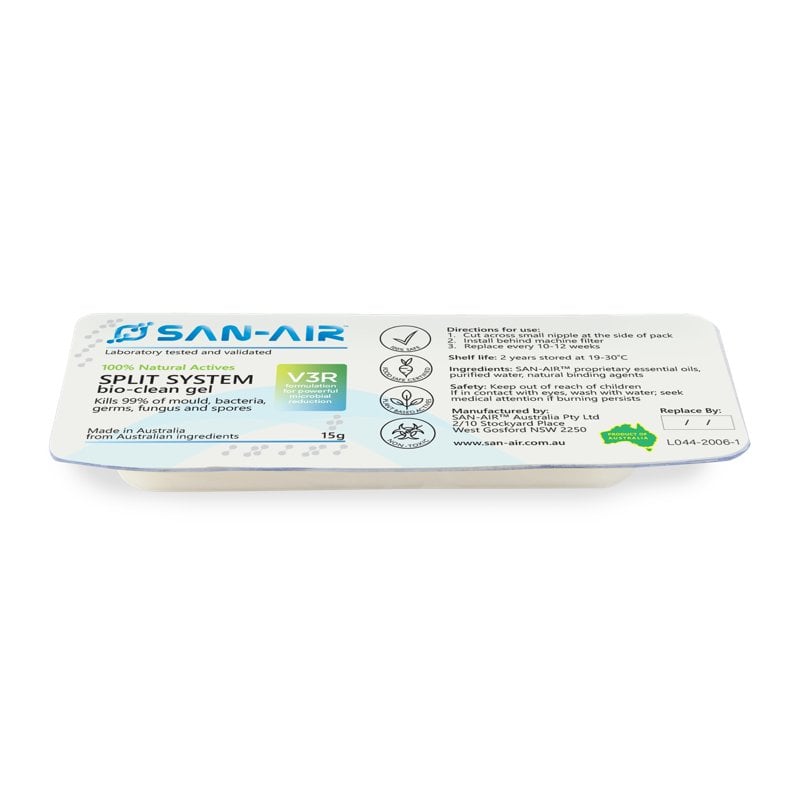 SAN-AIR V3R split system bio-clean gel 15g