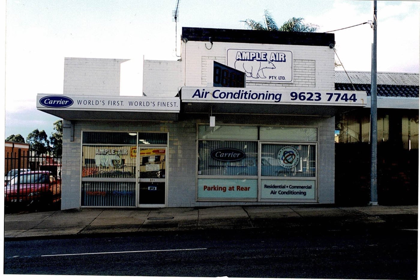 Ample Air shopfront at 371 Great Western Highway, St Marys